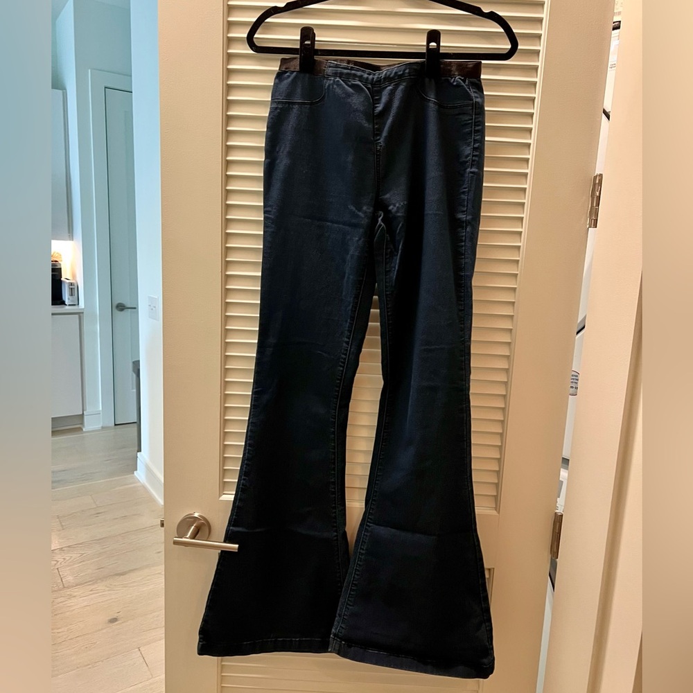 Blank NYC Black Flare Jeans